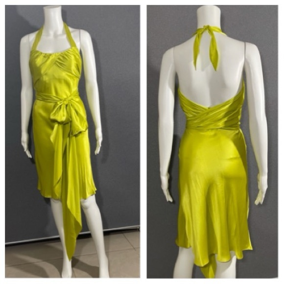 Silvia Tcherassi silk open back tie mini dress - Picture 2 of 11